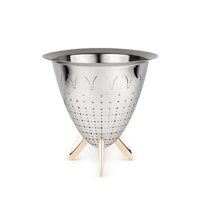 Alessi-Max le chinois Colander in 18/10 stainless steel